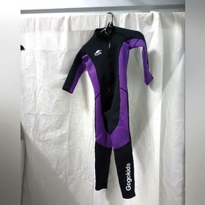 Gogo Kids Youth Full Wet Suit 2.5mm Neoprene Long Sleeve Wetsuit Size Medium